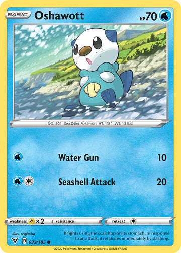 Oshawott (033/185) [Espada y escudo: voltaje intenso] 