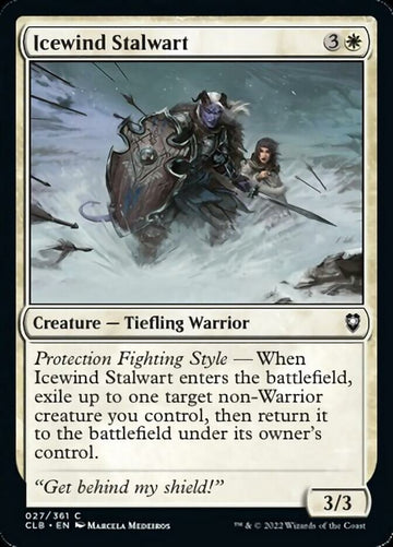 Valiente del Viento Helado [Commander Legends: Battle for Baldur's Gate] 