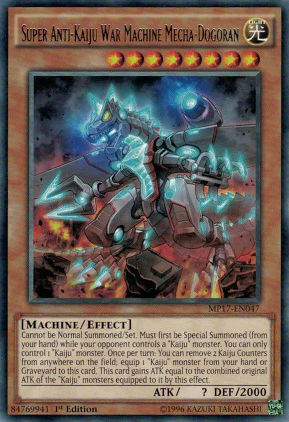Supermáquina de guerra antikaiju Mecha-Dogoran [MP17-EN047] Raro 