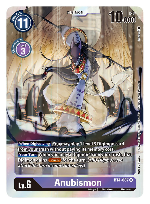 Anubismon [BT4-087] (Paquete de evento 2) [Gran leyenda] 