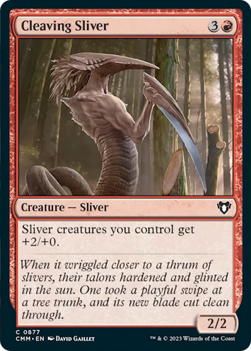 Astilla hendedora [Comandante Masters] 