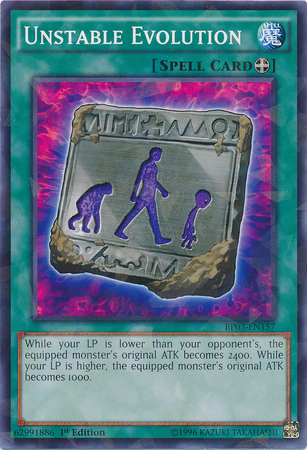 Evolución inestable [BP03-EN157] Shatterfoil Raro 