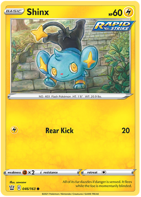 Shinx (046/163) [Espada y escudo: estilos de batalla] 