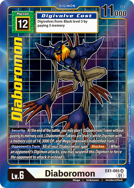 Diaboromon [EX1-065] (Arte alternativo) [Colección clásica] 
