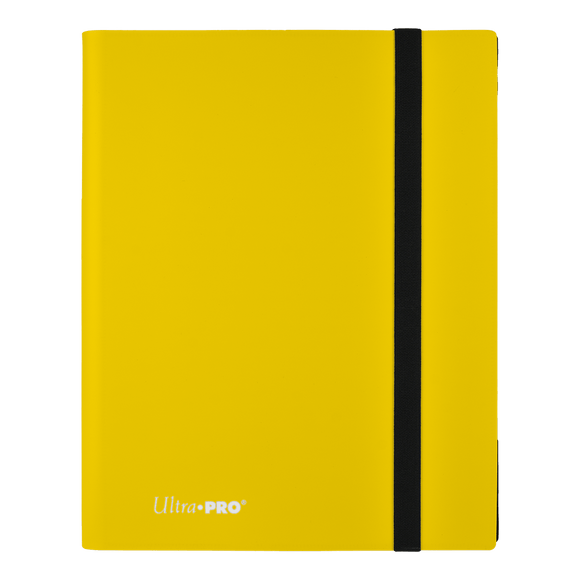 Ultra PRO: 9-Pocket PRO-Binder - Eclipse (Lemon Yellow)