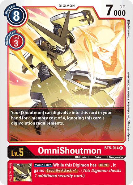 OmniShoutmon [BT5-014] [Batalla de Omni] 
