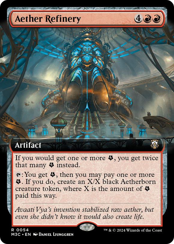 Refinería de éter (ilustración extendida) (referencia de Ondulación) [Comandante de Modern Horizons 3] 