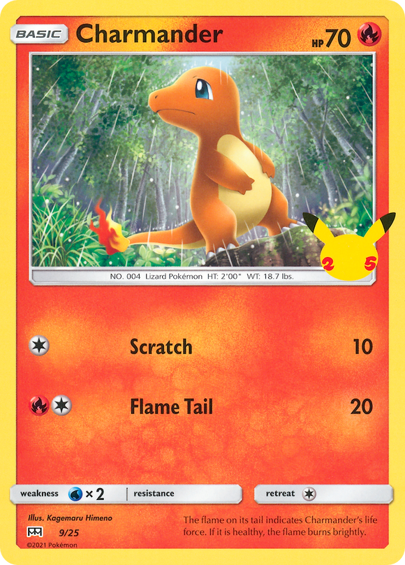 Charmander (25/9) [25.º aniversario de McDonald's] 