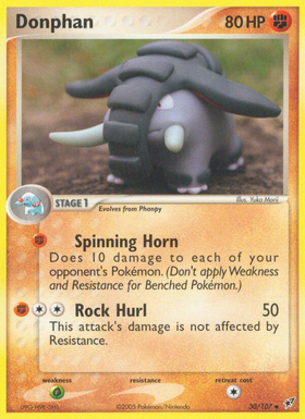 Donphan (30/107) [Ejemplo: Deoxys] 