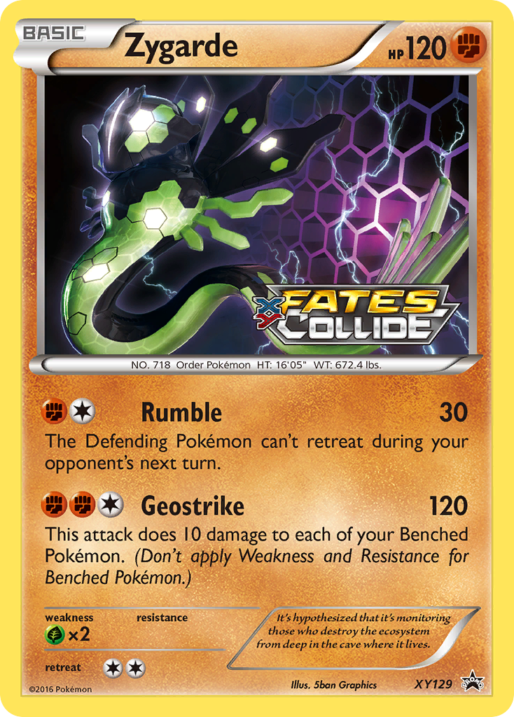 Zygarde (XY129) [Promociones de XY: Black Star] 