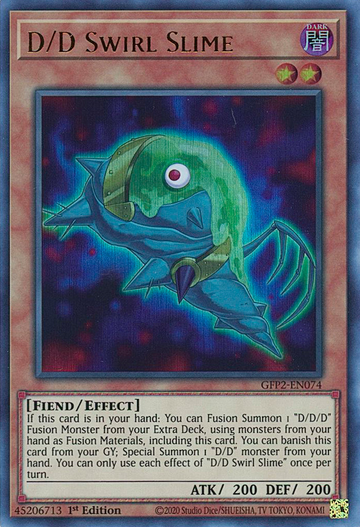 Slime en espiral D/D [GFP2-EN074] Ultra raro 