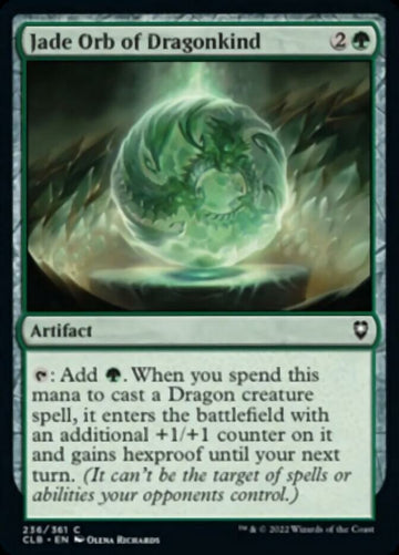 Orbe de jade de los dragones [Commander Legends: Battle for Baldur's Gate] 