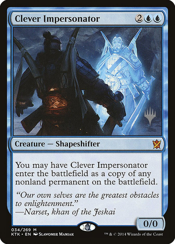 Imitador inteligente (paquete promocional) [Promociones de Khans of Tarkir] 