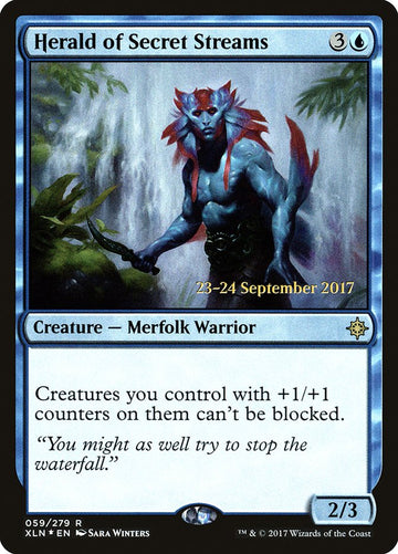Transmisiones de Herald of Secret [Promociones de prelanzamiento de Ixalan] 