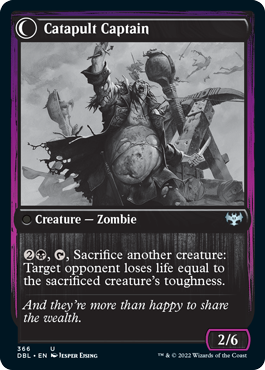 Catapult Fodder // Catapult Captain [Innistrad: Double Feature] - 0