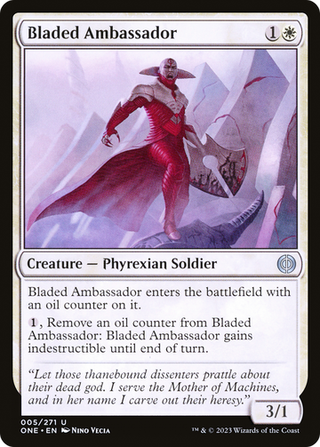 Embajador de Bladed [Phyrexia: Todos serán uno] 