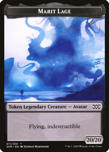 Demon // Marit Lage Double-Sided Token [Double Masters Tokens] - 0