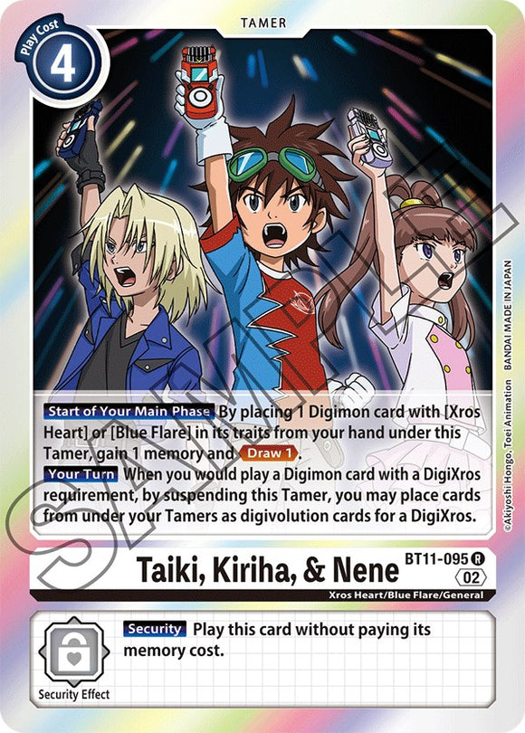 Taiki, Kiriha y Nene [BT11-095] [Fase dimensional] 
