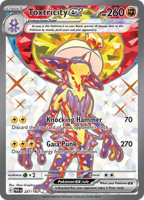 Toxtricidad ex (227/182) [Scarlet &amp; Violet: Paradox Rift] 