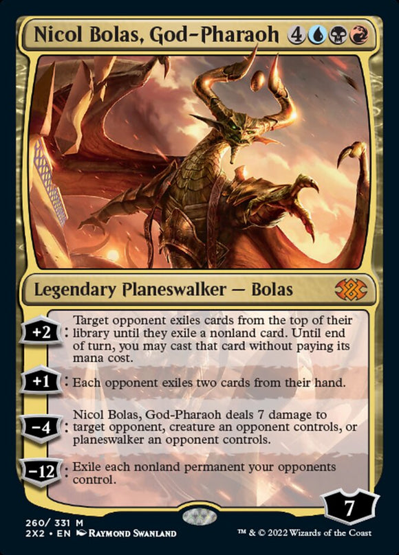 Nicol Bolas, Dios Faraón [Double Masters 2022] 