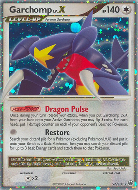 Garchomp LV.X (97/100) [Diamante y Perla: Amanecer majestuoso] 