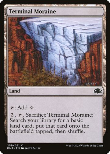 Terminal Moraine [Dominaria Remastered] 