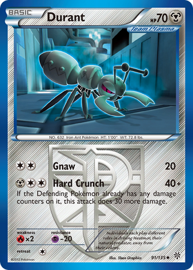 Durant (91/135) [Blanco y negro: Tormenta de plasma] 