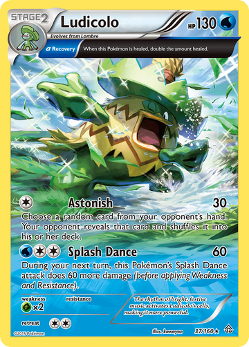 Ludicolo (37/160) [XY: Choque primigenio] 