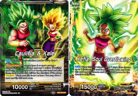 Caulifla y Kale // Kefla, alma desbordante (BT7-075) [El asalto de los saiyajin] 