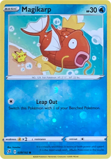 Magikarp (039/192) (Holograma cosmos inverso) [Espada y escudo: Choque rebelde] 