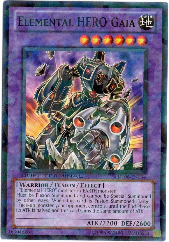 Héroe elemental Gaia [DT06-EN034] Común 