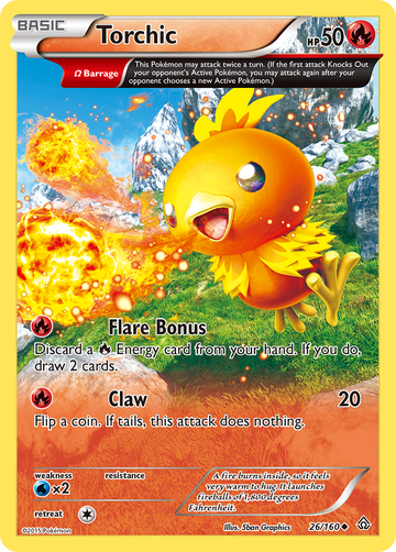 Torchic (26/160) [XY: Choque primigenio] 