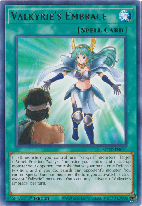 Abrazo de la valquiria [MP20-EN091] Raro 