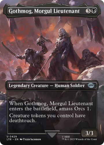 Gothmog, teniente de Morgul (arte alternativo sin bordes) [El Señor de los Anillos: Cuentos de la Tierra Media] 