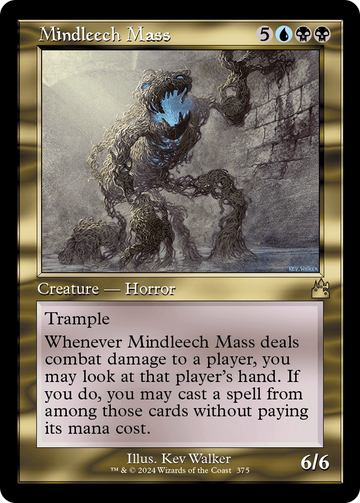Masa de Mindleech (fotograma retro) [Ravnica Remastered] 
