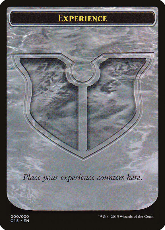Experiencia // Ficha de experiencia de doble cara [Fichas Commander 2015] 