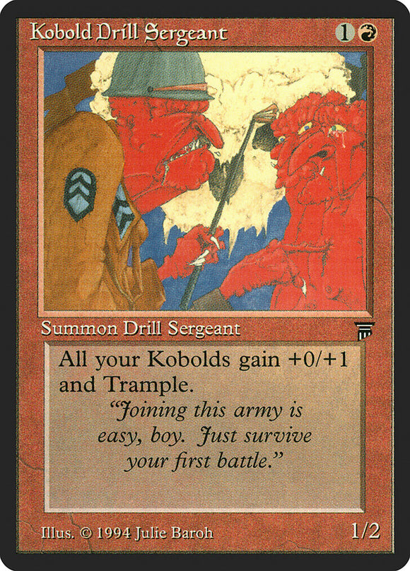 Sargento de instrucción Kobold [Leyendas] 