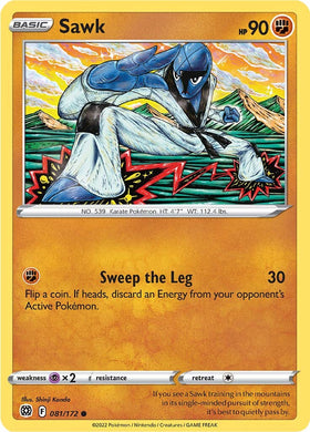 Sawk (081/172) [Espada y escudo: estrellas brillantes] 