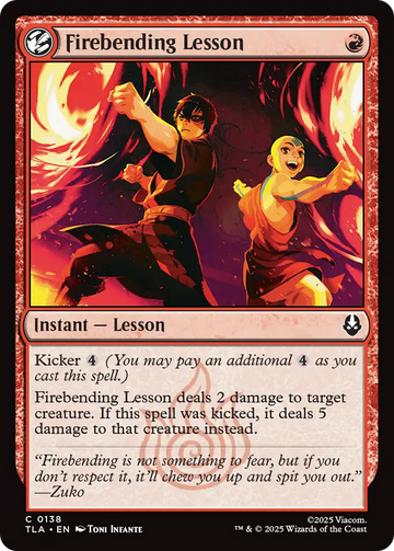 Firebending Lesson [Avatar: The Last Airbender]