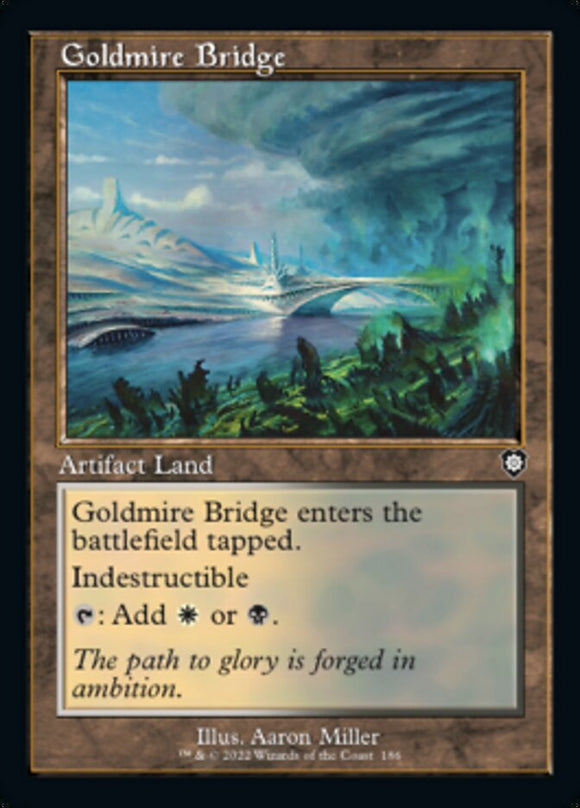 Puente Goldmire (Retro) [El comandante de guerra de los hermanos] 