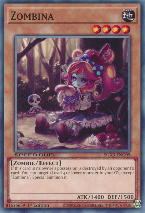 Zombina [SGX3-ENC09] Común 