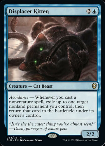 Gatito desplazador [Commander Legends: Battle for Baldur's Gate] 