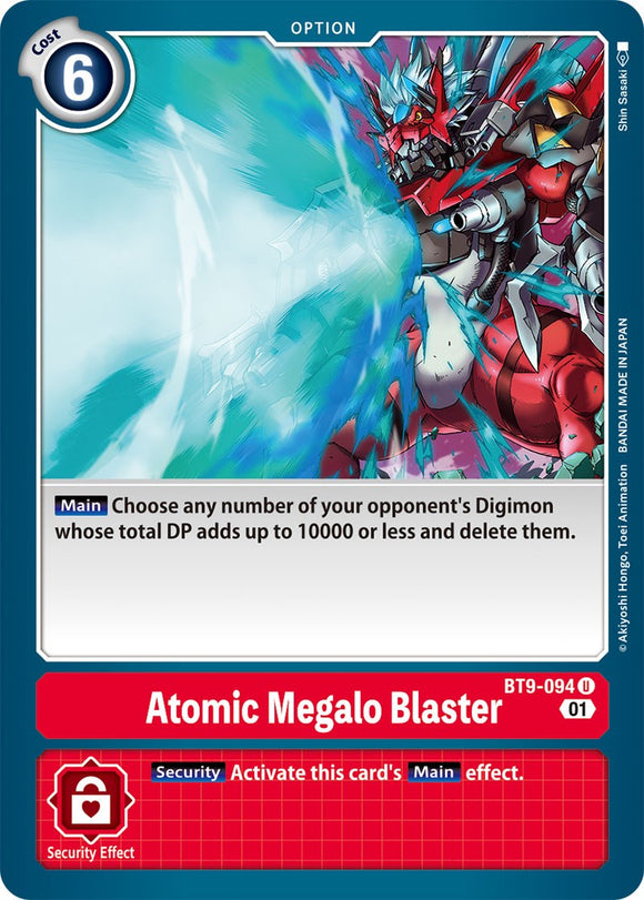 Megalo Blaster atómico [BT9-094] [X Record] 