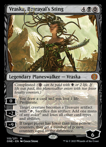Vraska, el aguijón de la traición [Phyrexia: Todos serán uno] 