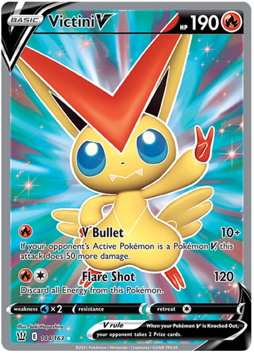 Victini V (144/163) [Espada y escudo: estilos de batalla] 