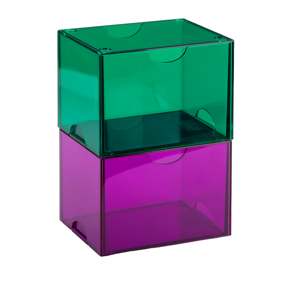 Dragon Shield: Strongbox - Clear Purple
