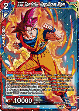 SSG Son Goku, Poder Magnífico (BT17-138) [Ultimate Squad] 