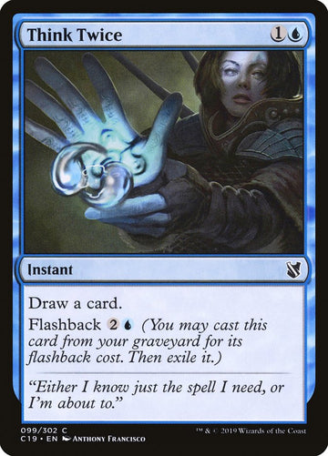 Piénsalo dos veces [Commander 2019] 