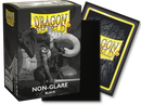 Dragon Shield: Standard 100ct Sleeves - Black (Non-Glare Matte)-3