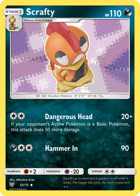 Scrafty (51/73) [Sol y Luna: Leyendas brillantes] 